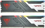 M&auml;lu Patriot DDR5 - 32GB - 6000 - CL - 30 (2x 16 GB) dual kit, memory (black, PVVR532G600C30K, Viper Venom RGB, INTEL XMP, AMD EXPO)