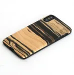 MAN&WOOD MAN&WOOD SmartPhone case iPhone X/XS white ebony black