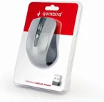 Hiir GEMBIRD | Mouse | MUSW-4B-04-BG | Standard | Wireless | Black/ Space Grey