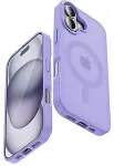 CRONG Case MagSafe iPhone 17 Lavender Hybrid Matte M