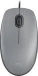 Hiir Logitech MOUSE USB OPTICAL M110 SILENT/MID GRAY 910-006760