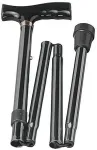 REHA FUND Telescopic height-adjustable folding cane RF-520 - Black