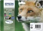 Tooner EPSON T1285 Multipack Sort Gul Cyan Magenta Bl&aelig;k C13T12854012