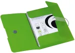 Herlitz Gummizugmappe A4 PP opak Apfel