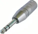 Neutrik NA3MP - Audio-Adapter - XLR3 (M) bis Stereo-Stecker (M) (NA3MP)