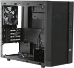 Korpus COOLER MASTER N200 - Midi Tower - mini ITX / micro ATX - ohne Netzteil (ATX / PS/2) - schwarz - USB/Audio (NSE-200-KKN1)