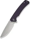 No name Knife CIVIVI Merit 14C28N Purple Micarta