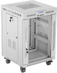 LANBERG rack cabinet 15U 600x600 glass