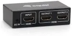 EQUIP HDMI1.4 2-Port Splitter Signalvert.4K/30Hz schwarz