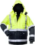 No name JACKET CANVAS HI-VIS WJ-8946 YEL/BLU XXL