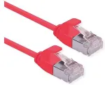 ROLINE 21.15.3310 networking cable Red 0.15 m Cat6a U/FTP (STP)
