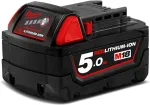 MILWAUKEE M18B5 18V / 5.0 Ah Li-Ion Battery