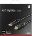 DELTACO Kaabel HDMI-HDMI aktiivne, 15.0m, must / HDMI-1150