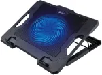 C-TECH Chlad&iacute;c&iacute; podložka CLP-S100, 17", 1x 140mm, 2x USB, modr&eacute; podsv&iacute;cen&iacute;