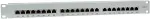 Logilink CAT6 Patchpanel 19" 1HE 24-Ports Grau