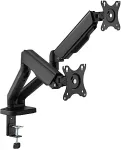 NONAME Dual 17"-32" Monitor Spring-Assisted Arm Mount, black