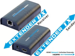 Aten PremiumCord HDMI extender up to 120m via LAN, over IP