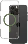 PANZERGLASS CARE&trade; by &reg; Urban Combat Case Transparent w. Green MagSafe iPhone 16 Pro Max