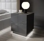Cama MEBLE Cama REJA bedside table lighting white