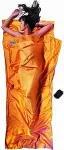 COCOON Leicht-Reiseschlafsack, Rechteck, 220 x 90 cm, 100 % SEIDE, sunset