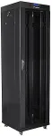 LANBERG 19" FREESTANDING RACK CABINET 42U/600X600 (FLAT PACK) WITH GLASS DOOR LCD BLACK V2