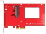 Videokaart DELOCK PCI Express Card > 1 x internal U.2 NVMe - Speicher-Controller - 2.5" (6.4 cm)
