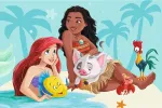 Trefl DISNEY PRINCESS Minipusle Disney Printsessid, 54 osa