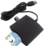 Kaardilugeja TRANSCEND | SMART CARD READER USB PC/SC Black