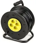NONAME Extension Cord with Reel 50m, 4 sockets, 3x2.5mm2