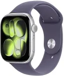 APPLE Watch Series 11 GPS 46mm Silver Aluminium Geh&auml;use mit Sport Band (purple fog) - M/L