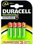 Duracell Akku Recharge AA HR6 1300mAh 4St.