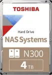 K&otilde;vaketas Toshiba 8.9 cm (3.5") 4 TB SATA3 NAS N300 HDD