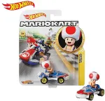 Hot Wheels Mario Kart Collection of 1:64 Scale Die-Cast Replica Vehicles, Toy Collectibles
