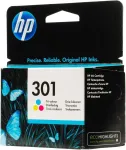 Tooner HP Inc. HP 301 Tri-color Ink Cartridge, CH562EE