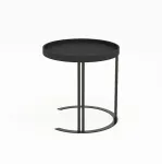 Home4you Abilaud KEIRA D50xH50cm, must