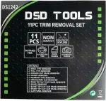 DSDTOOLS 11 tk. viimistluse eemaldamise komplekt DS1242