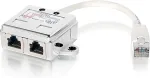 Equip 2-Port Splitter Cat5e RJ45->2xRJ45 FTP St/Bu 0.15m Polybeutel