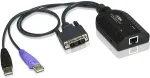 ATEN KA7166 - Tastatur- / Video- / Maus- (KVM-) Kabel - RJ-45 (W) - USB Typ A, 4-polig, DVI-D (M) - 9,1 cm (KA7166)