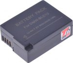 T6 POWER Battery for Panasonic DMW-BLC12E, BP-DC12, 1050mAh, 7.5Wh, USB-C
