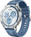 Unknown Huawei Watch GT5 46mm (Vili-B19W) (silber, blaues, gewebtes Armband)
