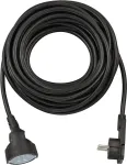 Brennenstuhl extension cable - 1x angle flat plug