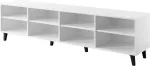 Cama MEBLE RTV cabinet ASTI 200x42x52 white matt