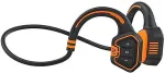 EVOLVEO BoneSwim MP3 Headset Wireless Head-band Sports Bluetooth Black, Orange