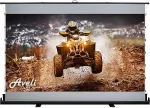 Projektor AVELI Canvas PREMIUM, floor up manual, black, 221x124(16:9) 100"