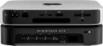 OWC miniStack STX, Thunderbolt 4, Drive Enclosure (black, Stackable Storage Enclosure with Thunderbolt Hub Xpansion)