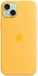 APPLE iPhone 15 Plus Silicone Case with MagSafe - Sunshine