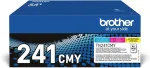 Tooner Brother Toner TN-241 Zestaw CMY Oryginał (TN241CMY)