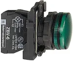 SCHNEIDER ELECTRIC XB5AVM3 alarm light indicator 230-240 V Green