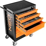 NEO TOOLS Workshop cabinet, 6 drawers + 149 tools