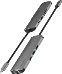 ER SW USB-C HUB 8-IN-1 - ALUMINUM